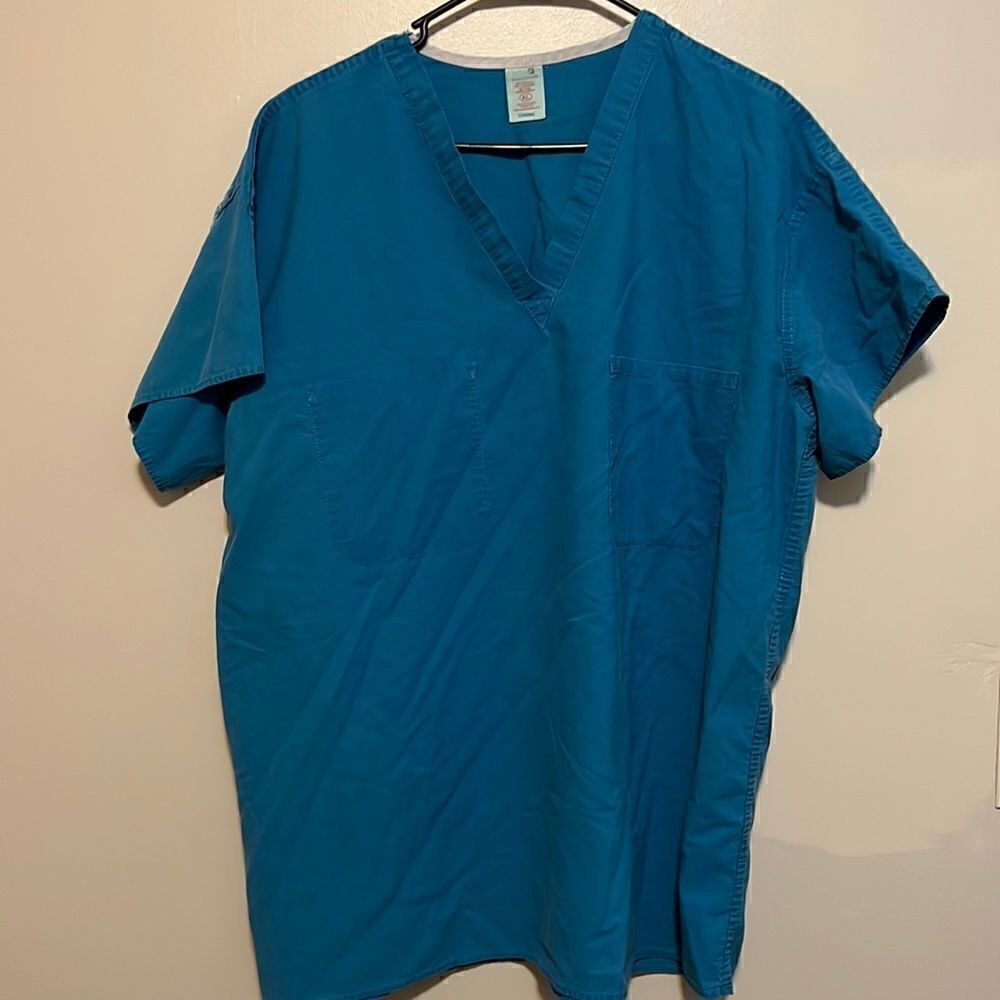 Standard Textile Womans Short Sleeve Scrubs w Pocket Size XL